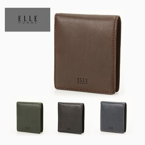 プレリー ELLE HOMME(エルオム) シープ 二つ折り財布（小銭入れ有） XP34110 1個