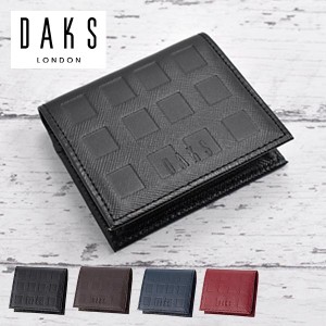 プレリー DAKS チェッカーエンボス 小銭入れ DP25570 1個