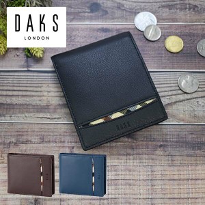 プレリー DAKS クレセント 二つ折り財布（小銭入れあり） DP27113 1個