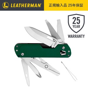 LEATHERMAN （レザーマン） マルチツール FREE フリー T4 Evergreen  25年保証