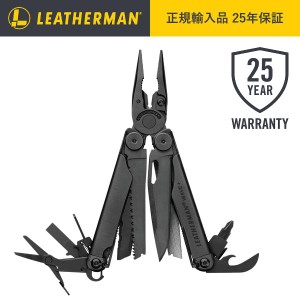 LEATHERMAN （レザーマン） マルチツール WAVE+ ウェーブ プラス Black プライヤー型  25年保証