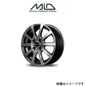 MID ユーロスピード V25 アルミホイール 1本(16×6J 4-100 INSET43