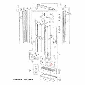 TOTO 折戸用框キャップ EW42027R