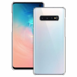 Galaxy S10 ケース SCV41 スマホケース ハードケース カバー クリア ギャラクシーS10 ケース 耐衝撃 薄型 耐熱性 シンプル 軽い 透明 ポ