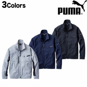 作業ウェア PUMA プーマ 通年作業服 作業着 ワークウェア ワークジャケット PW-4011A