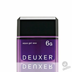 ナンバースリー デューサー6G アクアジェルワックス 80g (DEUXER wax 003 サロン専売品 技術 感性 最安値 美容室)