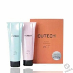 キューテック 4週間プログラムキット ≪ACT ≫  (CUTECH ヘアケア トリートメント キューティクル強化 はりこし・まとまり 業務用 美容室