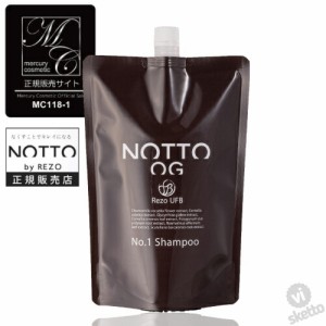 詰替用【 NOTTO OG 】 ノット OG シャンプー 1000ml ( NOTTO OG 無刺激 発毛促進 抜毛防止 白髪防止 速乾性 頭皮 汚れ 異臭 育毛 発毛 保