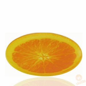 ■在庫限り■ フルーツプレート ≪オレンジ≫ （FRUIT PLATE watermelon 輪切り 果物 インスタ映え 夏 盛り合わせ 皿）