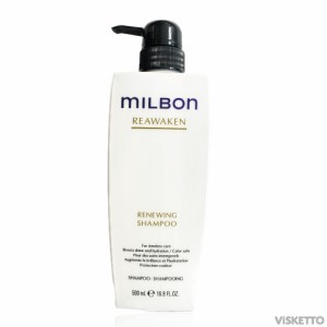 ■在庫限り■ グローバルミルボン リアウェイクン リニューイングシャンプー 500mL (ミルボン milbon mirubon 美容 化粧品 シャンプー ト