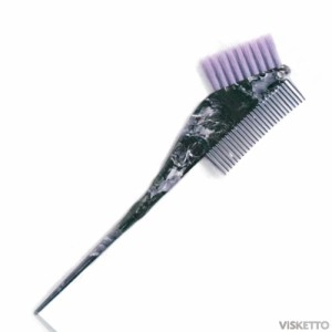 ウタカタ ヘアダイブラシ【しろくろ】 (UTAKATA BRUSH 美容専売品 ウタカタ ヘアカラーリング リング 白髪染め リタッチ用 ヘアケア)