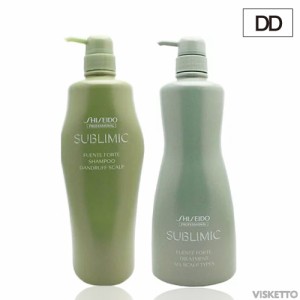 ■在庫限り■[SET] [DD] 資生堂 サブリミック フェンテフォルテ シャンプー 1000ml / トリートメント 1000g ( SHISEIDO 頭皮ケア 乾燥 か