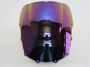 ZZR400 ZZR600 ZZR400N ダブルバブルスクリーン イリジウム