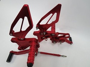 GSX-S1000/GSXS1000F ABS 15年〜 バックステップ CNC 赤