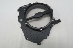 Ninja400 Ninja250 2018- Z250 Z400 2018- CNC　右側　エンジンカバー　黒