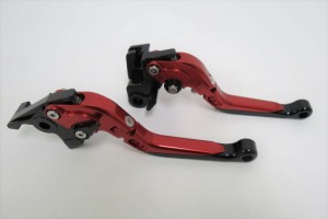 NINJA400 NINJA400R NINJA650R ER-6N/F ビレットレバーロング 赤