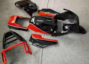 ※代引不可※Ninja gpz900r gpz750r 用 フルキット　外装セット　赤黒