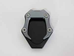 Ninja400 Ninja250 2018- Z250 Z400 2018-2022 CNC加工 サイドスタンドプレート 灰【代引不可】