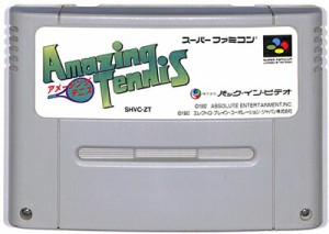 SFC アメージングテニス  (ソフトのみ)【中古】 スーパーファミコン スーファミ