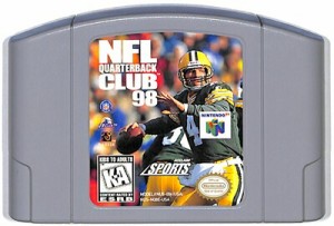 N64  NFL QUARTERBACK CLUB98  北米版（ソフトのみ） 【中古】日本版本体動作不可 ニンテンドウ　ニンテンドー　任天堂 64 ソフト