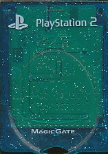 PS2 メモリーカード【８MB】 MAJICGATE KOTOBUKI製 （クリアブルー） 初期化済【中古】プレイステーション2 プレステ2