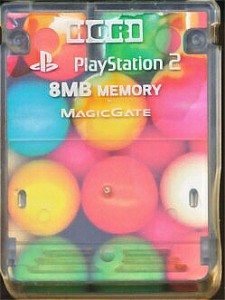PS2 メモリーカード （マーブル）【8MB】 初期化済【中古】プレイステーション2 プレステ2