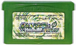 GBA ポケットモンスター リーフグリーン  セーブ可（ソフトのみ）【中古】ポケモン  ゲームボーイアドバンス