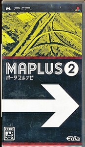【PSP】MAPLUS ポータブルナビ2 (箱・説あり) 【中古】プレイステーションポータブル