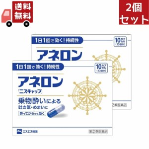 2個セット 【指定第2類医薬品】アネロン ニスキャップ 10カプセル エスエス製薬