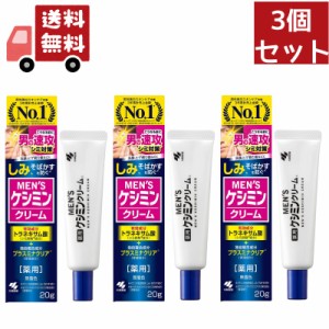 送料無料 3個セット 【医薬部外品】メンズケシミンクリーム 20g