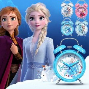 送料無料 ディズニー　目覚まし時計 アナと雪の女王 ディズニーグッズ 置時計 キャラクター プレゼントギフト 誕生日 入園祝い 入学祝い 