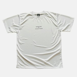 OFFICIAL TRAINEE×FRコラボＴシャツ ホワイトロゴTシャツ 半袖 ロゴ Tシャツ トップス  S M L XL スポーツウェア トレーニングウェア 吸