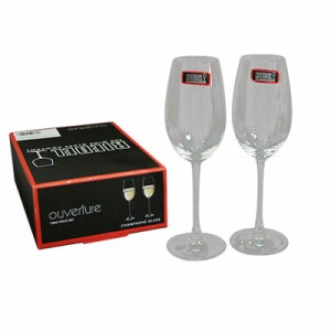 名入れ プレゼント ペアグラス リーデル グラス RIEDEL OUVERTURE ペア シャンパングラス オヴァチュア 結婚祝い ギフト 贈り物 名前入り