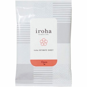 iroha INTIMATE SHEET インティメートシート デリケートケア用ウェットシート デリケートゾーン 流せる 低刺激 イロハ