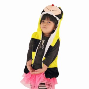 i Party Timeもこもこキッズベスト みつばち  子供用 コスプレ 着ぐるみ イベント 動物 衣装 ベスト コスプレ衣装 コスチューム 仮装