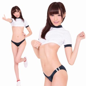 EROX 下乳ぎりぎり体操着  コスプレ コスチューム ブルマ ランジェリー 体操着 アダルト エロ 体操服 スポーツ セクシー サイズM