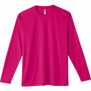 【146.ホットピンク】 長袖tシャツ メンズ 大きいサイズ 通販 長袖Tシャツ カットソー レディース 3L 大きいサイズ ストレッチフィット 3