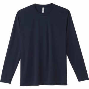 【031.ネイビー】【Lサイズ】 長袖tシャツ メンズ 通販 長袖Tシャツ カットソー レディース シンプル S M L LL 大きいサイズ ストレッチ