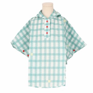 【gingham.MT】【XSサイズ（-90cm）】 キッズ レイン コート ポンチョ 通販 レインポンチョ 雨具 サイズ S 80 90 100cm 子供用 KIDS キッ