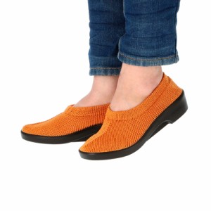 【5061030.ORANGE】【23.5cm】 アルコペディコ 通販 クラシックライン STEPS ステップス スリッポン レディース 軽量 おしゃれ ぺたんこ 