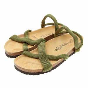 【5061140.KHAKI】【24.5cm】 アルコペディコ 通販 サルーテライン SANTANA サンタナ サンダル レディース ぺたんこ 軽い 歩きやすい 履