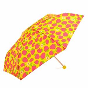 【5159.yellow】 折りたたみ傘 50cm 女児 ATTAIN アテイン 通販 子ども こども用 子供用 軽め 軽い 軽量 軽量楽々ミニ 女児 女の子 小学