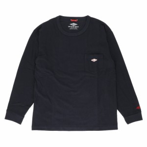 【NAVY】【Mサイズ】 tシャツ 長袖 メンズ 通販 綿100% ブランド BALL 60500 おしゃれ ロンt 無地 シンプル ゆったり インナー シャツ レ