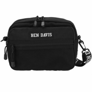 【BLACK/BLACK】 ベンデイビス ショルダーバッグ 通販 BEN DAVIS バッグ メンズ 斜めがけ かっこいい ブランド レディース 旅行 トラベル