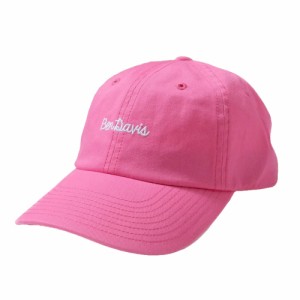 【D-PINK】【タイプA】 キャップ ベンデイビス BEN DAVIS ローキャップ カーブキャップ メンズ レディース 通販 フリーサイズ 6パネル ネ