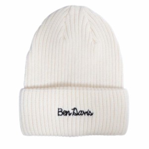 【オフホワイト】 ニット帽 BEN DAVIS ベンデイビス 通販 ニットキャップ メンズ レディース キッズ こども ニット 帽子 キャップ ビーニ