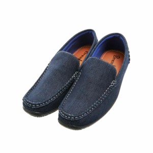 【NAVYDENIM.ネイビーデニム】【40(25-25.5cm)】 ドライビングシューズ ブラジリアン BRAZYLIAN スリッポン ベーシック オールシーズン 