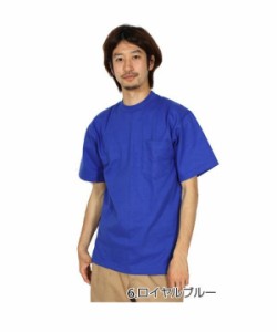 【6.ロイヤルブルー】【M】 camber 302 CAMBER ポケット 半袖 TEE 定番 ヘビーウェイト 8オンス キャンバー tシャツ