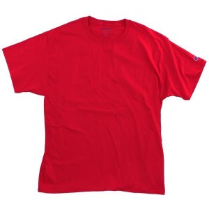 【Red】【サイズS】 チャンピオン tシャツ メンズ 通販 半袖tシャツ レディース Tシャツ 無地 ブランド スポーツ 白 Tシャツ ホワイト お