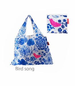 【BirdSong】 エコバッグ デザイナーズジャパン DESIGNERS JAPAN エコバック マイバッグ 折りたたみ レジカゴ 通販 ショッピングバッグ 